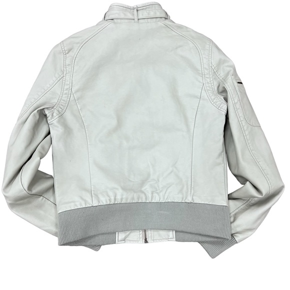 Vintage Members Only leather jacket. Moto style. Soft leather - Picture 2 of 5